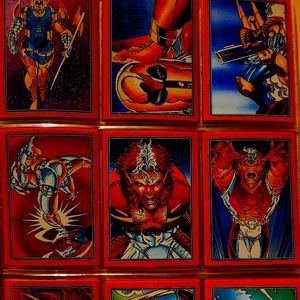 Vintage YOUNGBLOOD CARDS  COMIC IMAGES. Lot of 9 cards 55-63